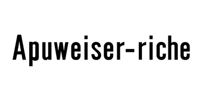 Apuweiser-riche(アプワイザー・リッシェ)