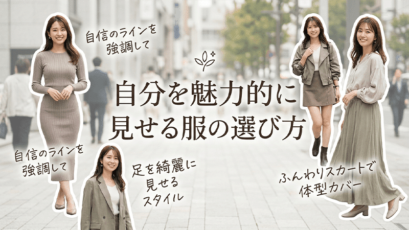 パパ活は自分をアピールできる服装を選ぶ