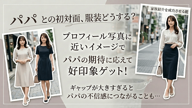 パパ活の初めての顔合わせの服装