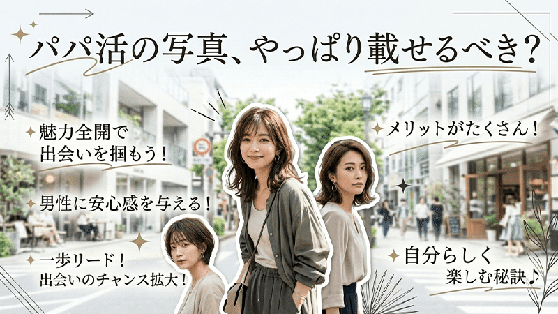 パパ活で写真を載せても本当に大丈夫?