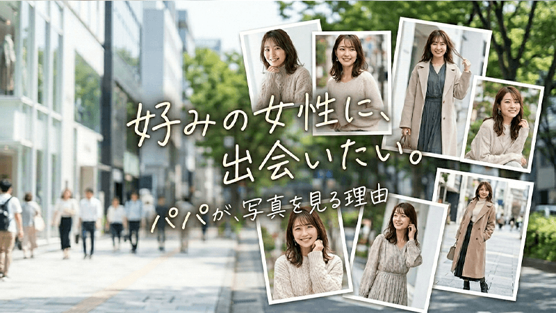 パパが女性の写真を見たい理由